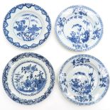 Lot of 4 Plates