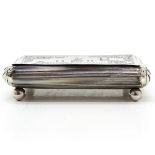 19th Century Dutch Silver Tobacco Box