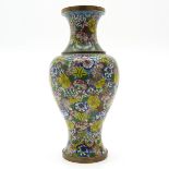 Chinese Cloisonné Vase