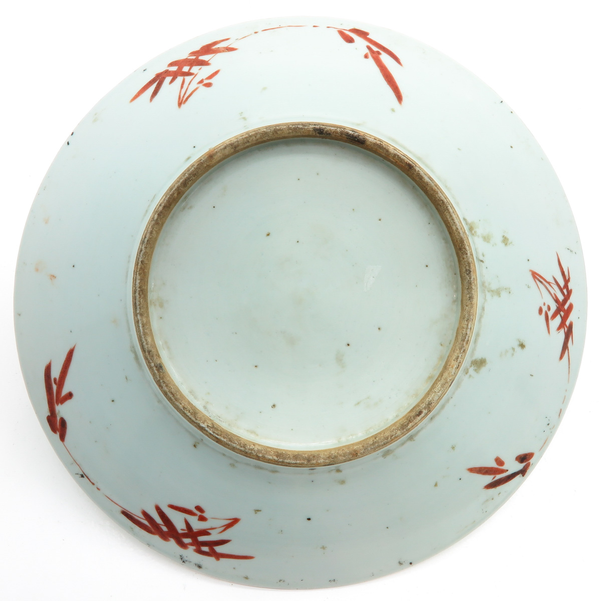 China Porcelain Polychrome Decor Plate - Bild 2 aus 3