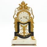 Robin a Paris French Empire Ormolu Clock