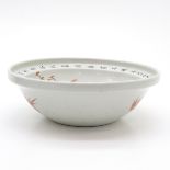 China Porcelain Polychrome Decor Wash Basin