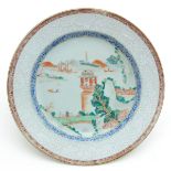 18th Century China Porcelain Plate