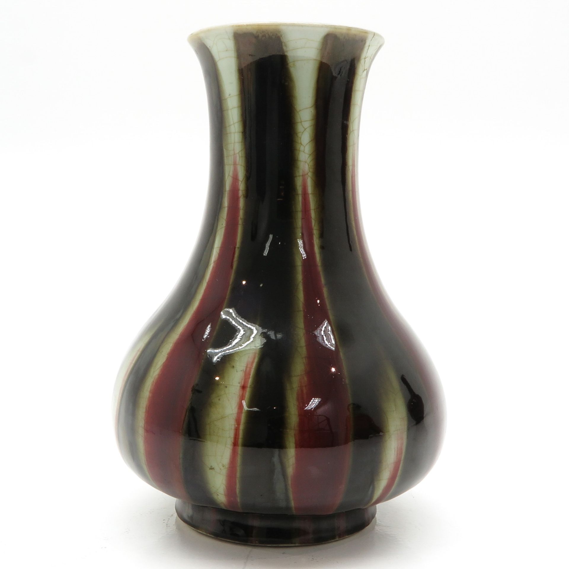 China Porcelain Flambe Decor Vase - Bild 4 aus 6