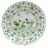 China Porcelain Famille Verte Decor Plate