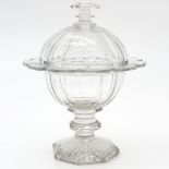 19th Century Crystal Jar