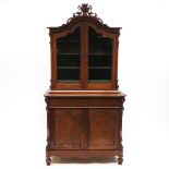 Mahogany Bonheur with Interior Desk