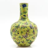 China Porcelain Famille Jane Decor Vase