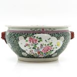 China Porcelain Famille Rose Decor Fish Bowl