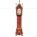 A Beautiful Signed Pieter Klok Standing Amsterdam Clock