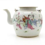 China Porcelain Xianfeng Teapot