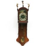 19th Century Friesland Wall Clock