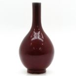 China Porcelain Flambe Decor Vase