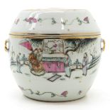 19th Century China Porcelain Lidded Pot