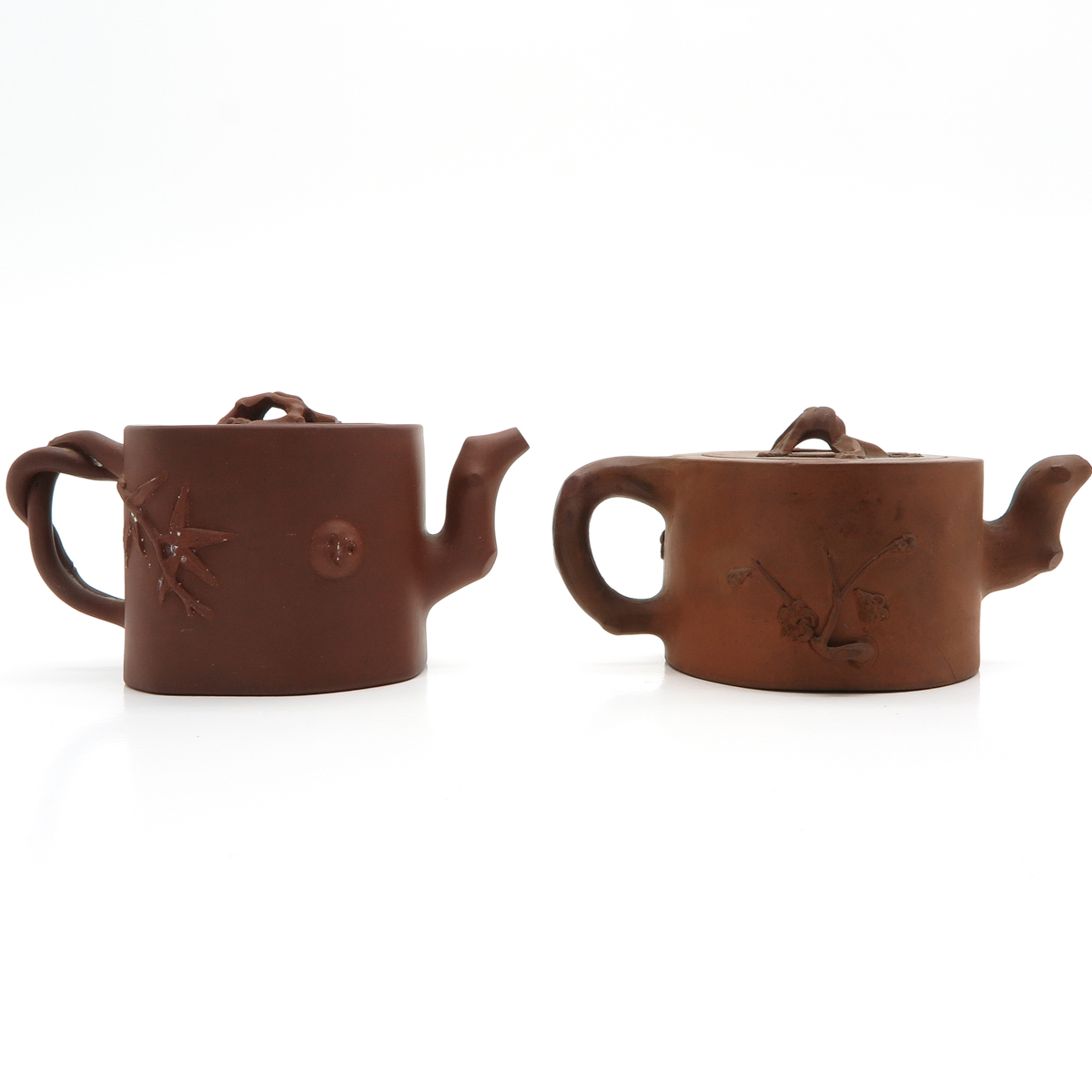 Lot of 2 Chinese Yixing Teapots - Image 3 of 8