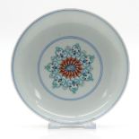 China Porcelain Ducai Decor Plate