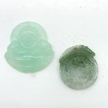 Lot of 2 Jade Pieces