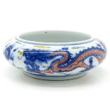 China Porcelain Wucai Decor Censer