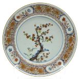 China Porcelain Polychrome Decor Plate