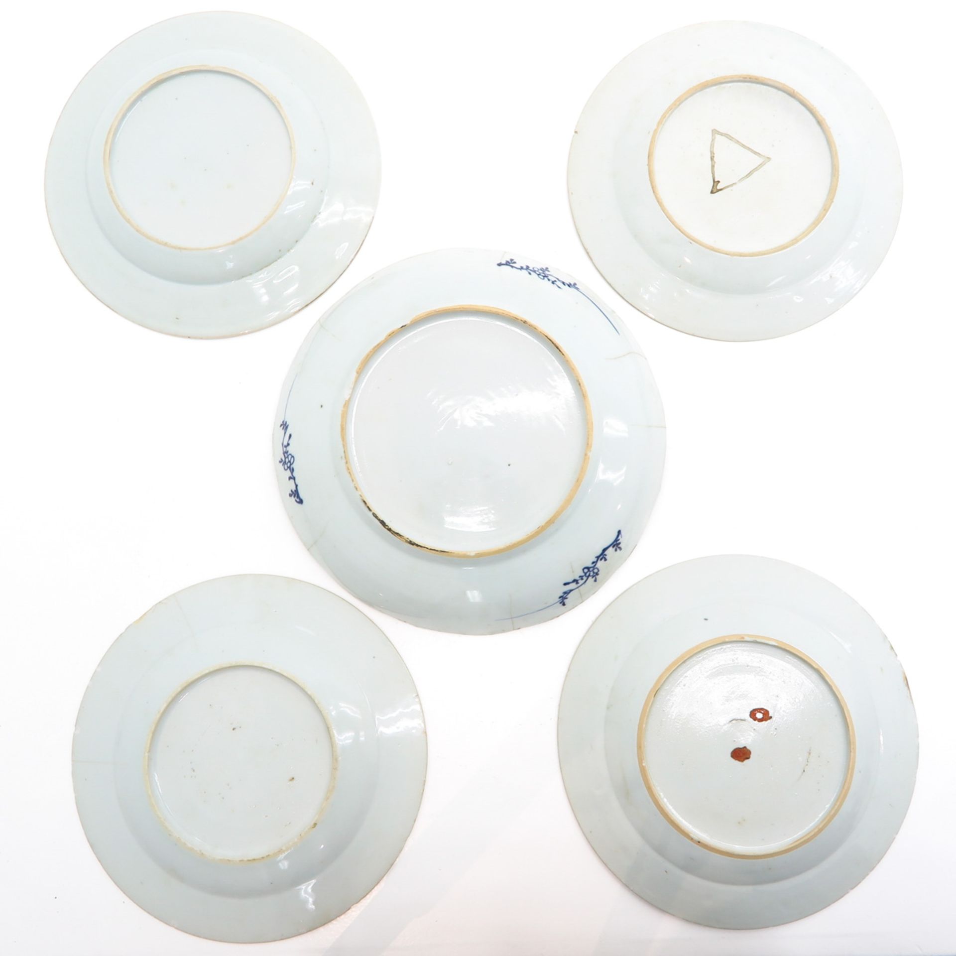 Lot of 16 18th Century China Porcelain Plates - Bild 4 aus 8