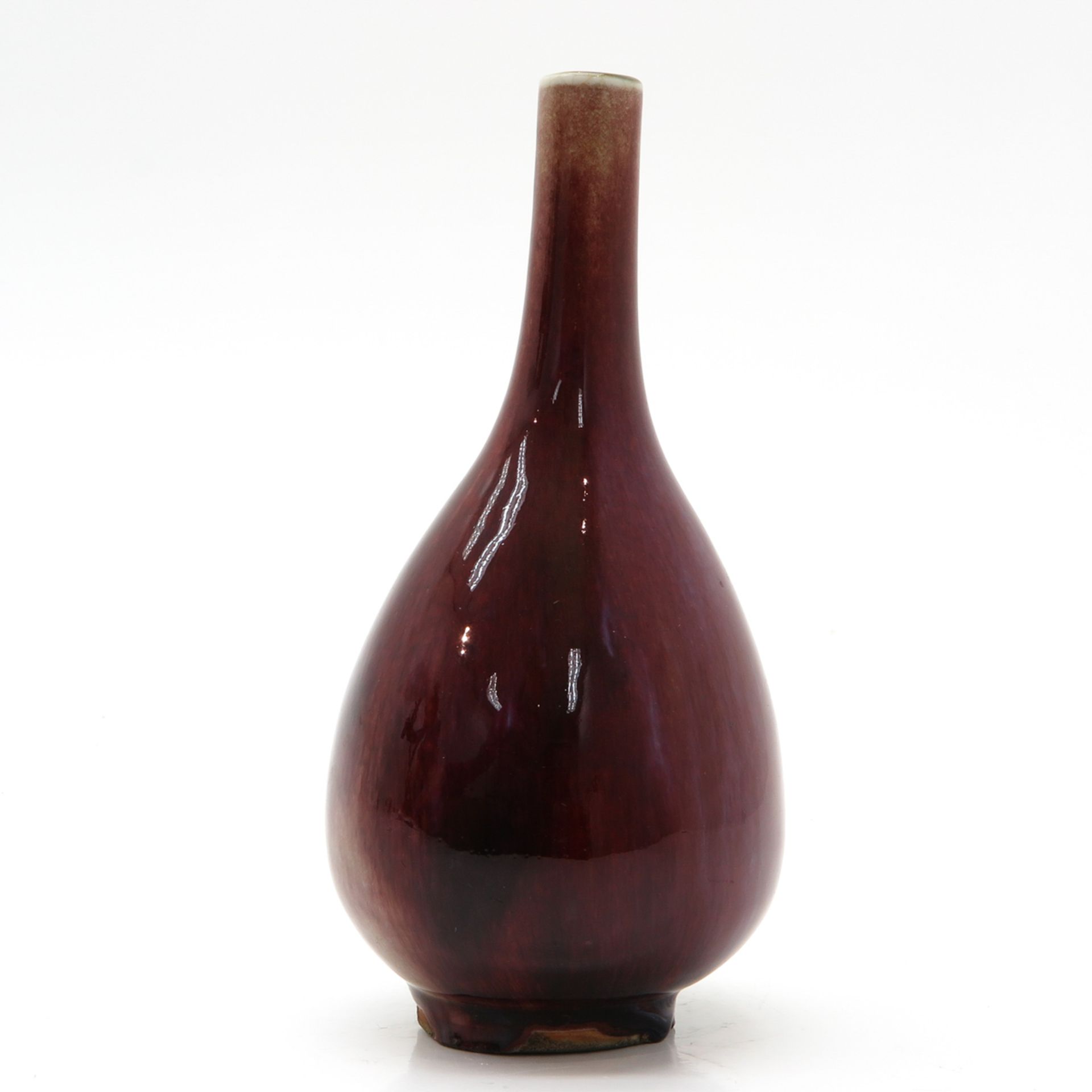 China Porcelain Flambe Decor Bud Vase - Bild 4 aus 6