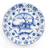 18th Century China Porcelain Kangxi Period Plate
