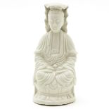 China Porcelain Quan Yin Sculpture
