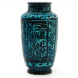 Porceleyne Fles Delft Vase Circa 1955