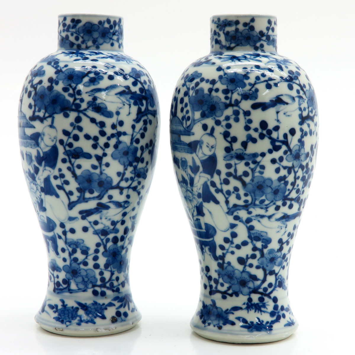 Lot of 2 China Porcelain Vases - Image 4 of 6