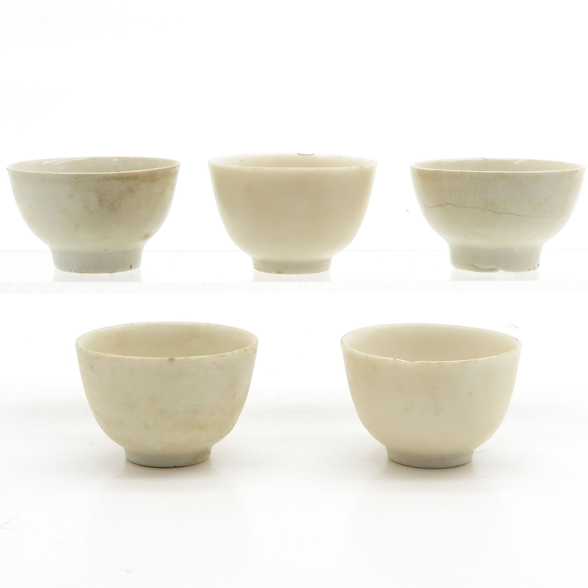Lot of 5 China Porcelain Cups and Saucers - Bild 3 aus 6