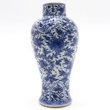 18th Century China Porcelain Kangxi Vase