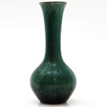 Flambe Decor Vase