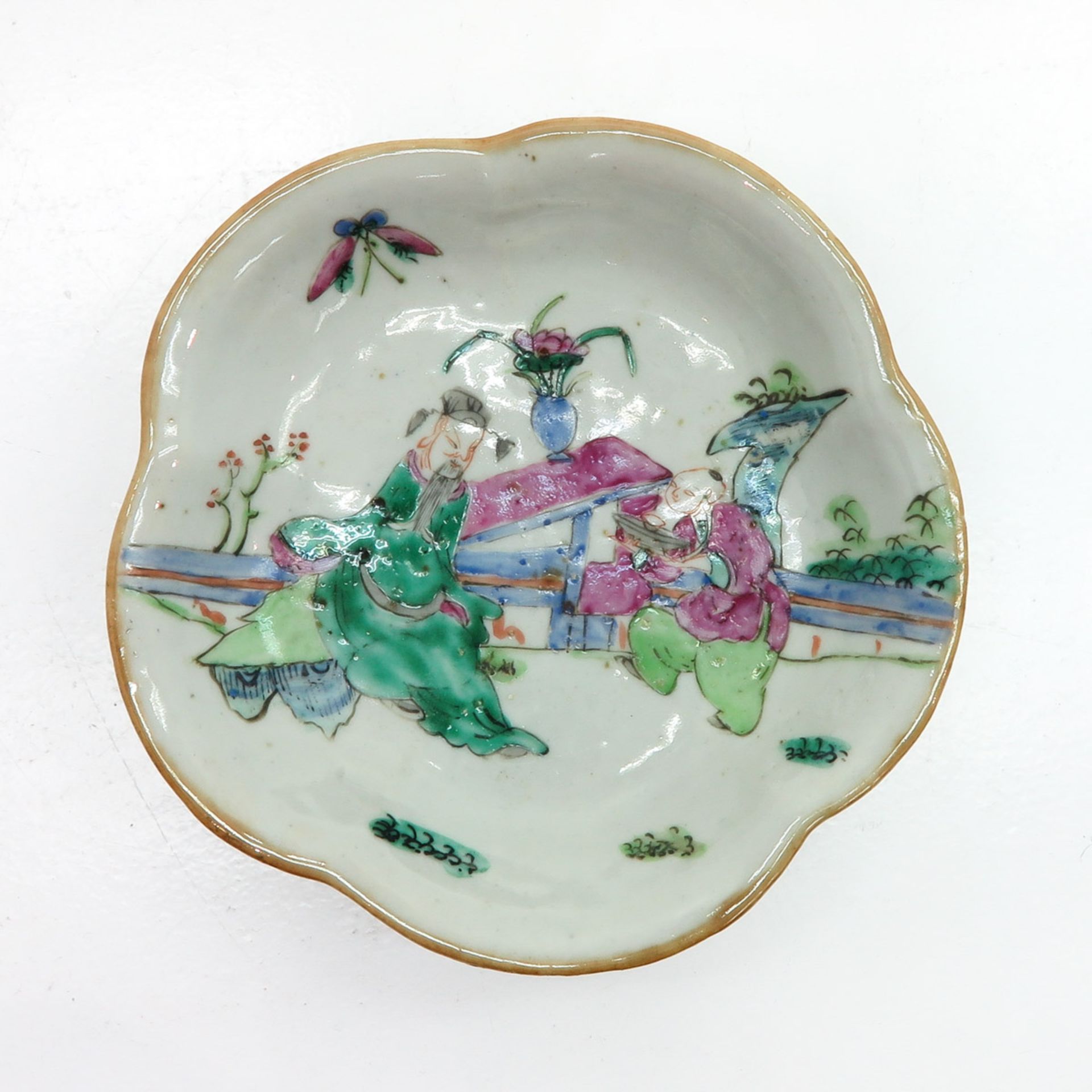 China Porcelain Altar Plate - Bild 5 aus 6