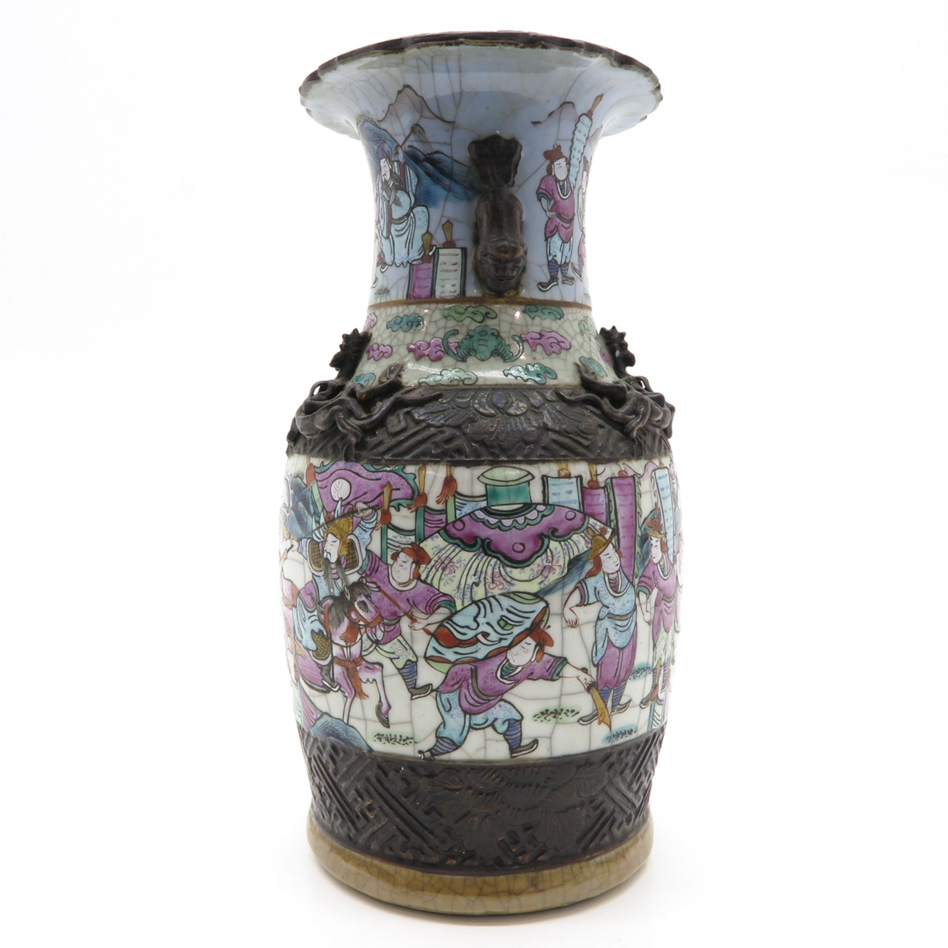 China Porcelain Nanking Vase - Bild 4 aus 6