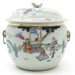 19th Century China Porcelain Lidded Pot