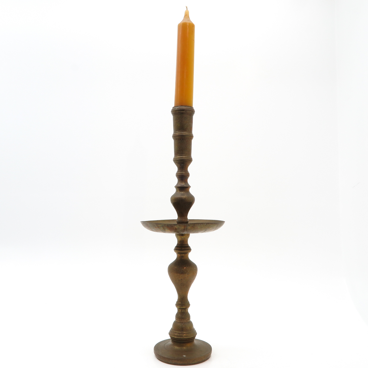 Copper Indonesian Candle Stick - Bild 3 aus 6