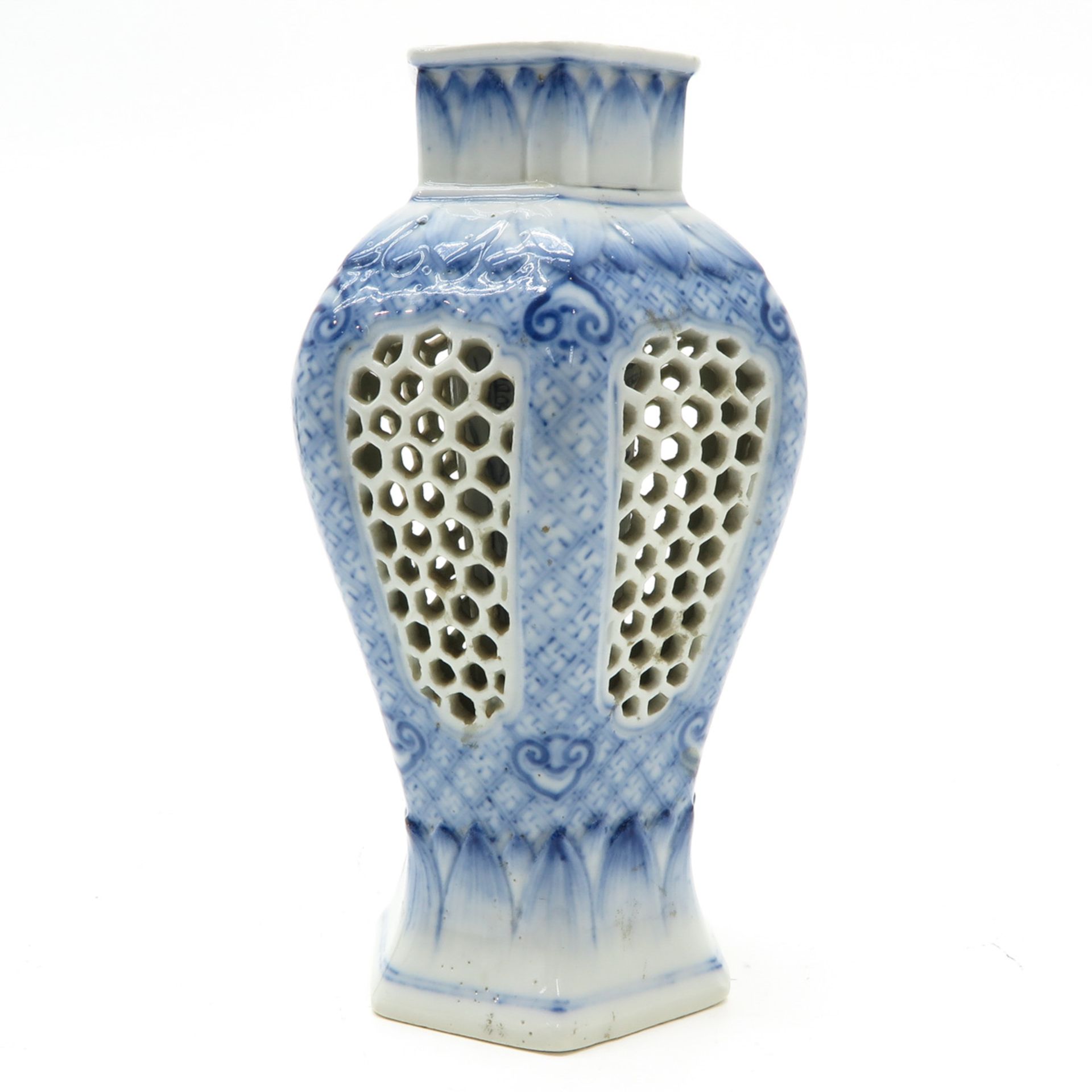 China Porcelain Devil's Work Decor Kangxi Vase - Bild 4 aus 6