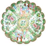 19th Century China Porcelain Cantonese Plate