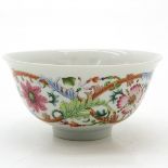Polychrome Decor China Porcelain Bowl