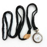 Ladies Watch on Mourning Chain