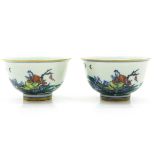 Lot of 2 China Porcelain Bowls