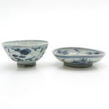 Chin Porcelain Cup and Small Plate