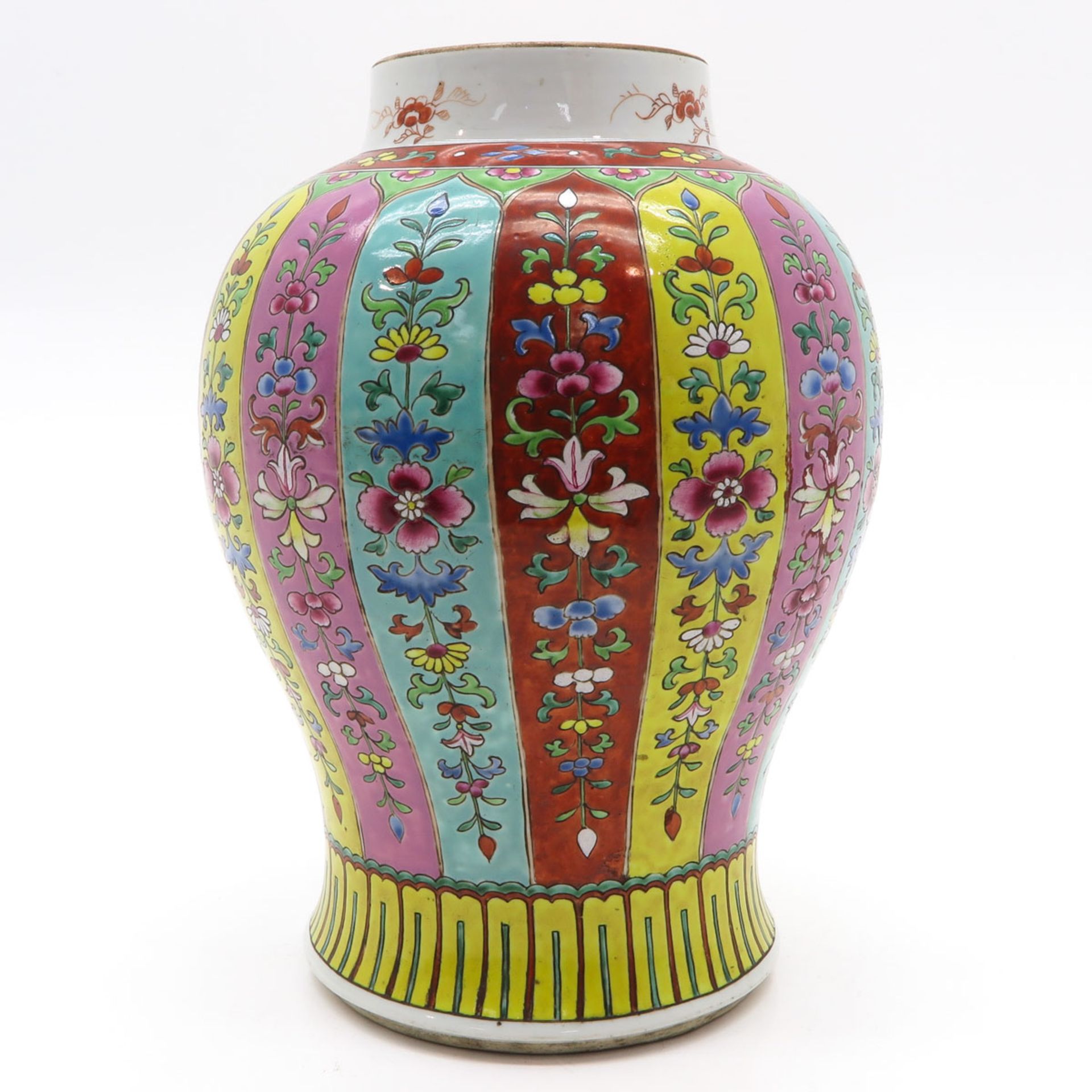 Polychrome Decor Vase - Bild 2 aus 6