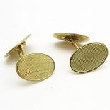 14KG Mens Cuff Links