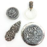 Diverse Lot Including Perfume Flask