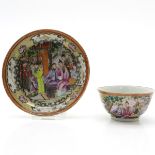 18th Century China Porcelain Cup and Saucer