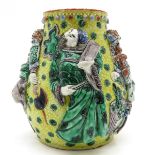 China Porcelain Figural Vase
