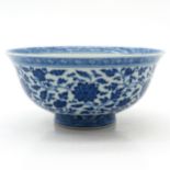 China Porcelain Blue and White Decor Bowl