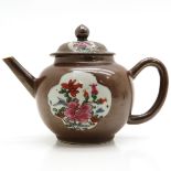 China Porcelain Kapucijner Decor Teapot