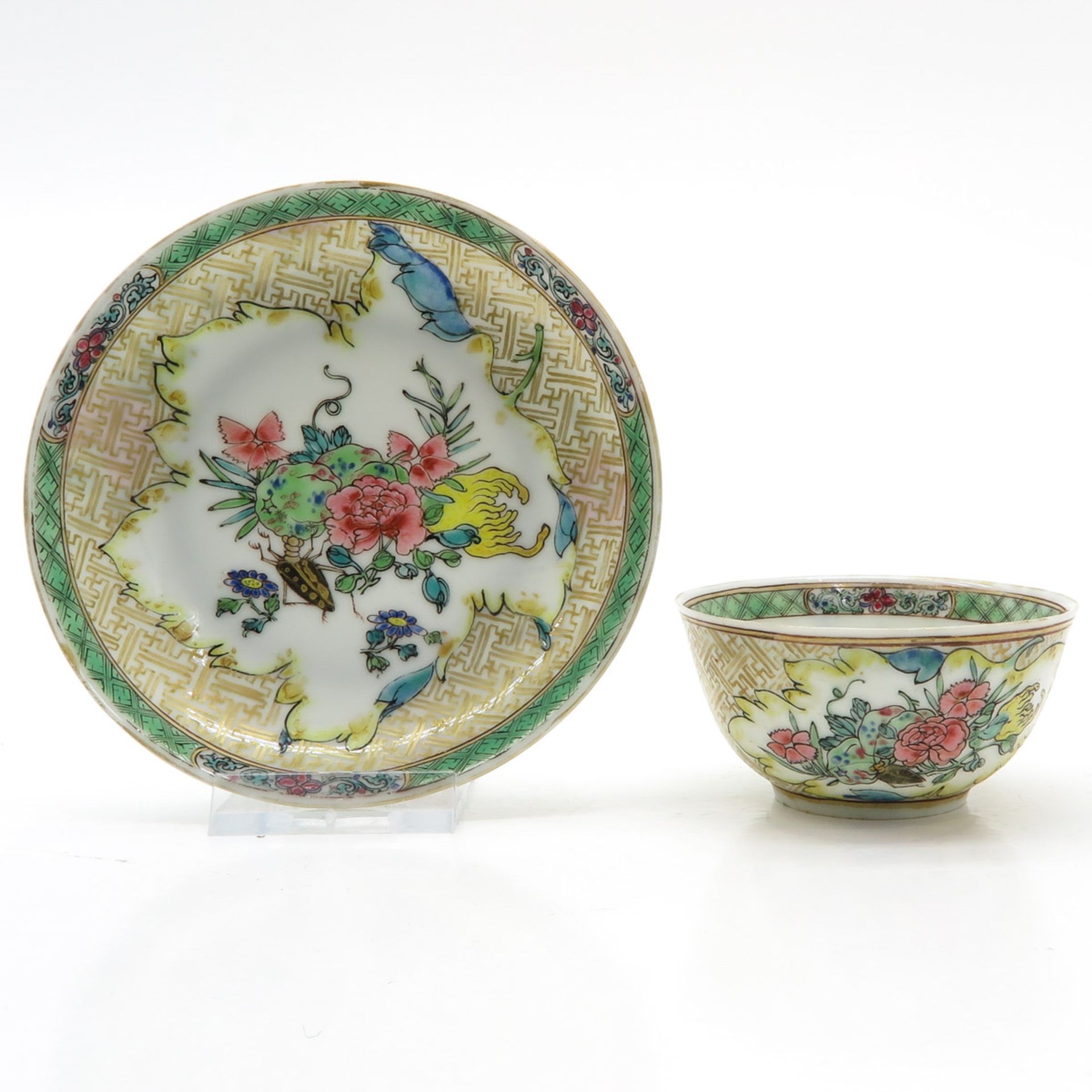 China Porcelain Cup and Saucer
